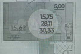 Квартира-студия, 30,3 м², 3/16 эт.